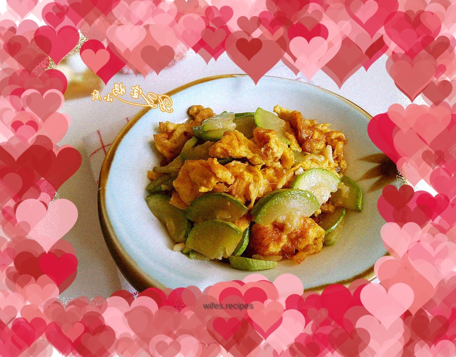Scrambled Eggs with Zucchini