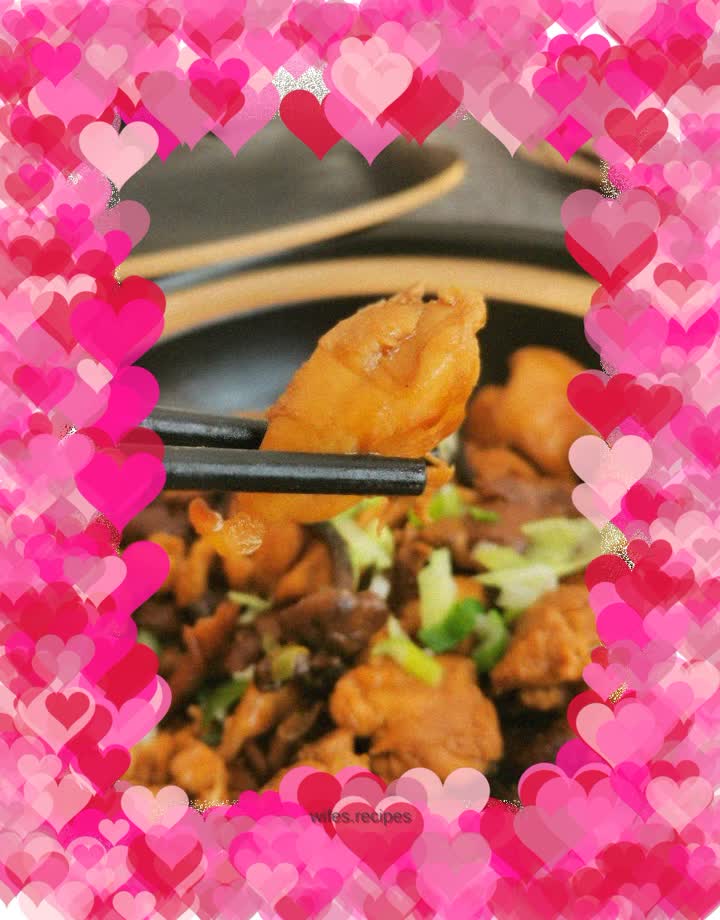 Chicken Legs Stewed with Mushrooms