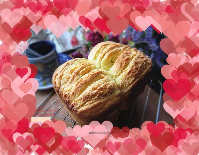 The bread machine can also make delicious crispy bread - Japanese toast bread (coconut toast)