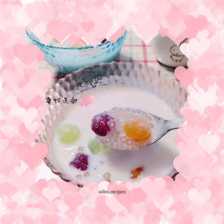 100% refreshing【Taro Sago Dew】