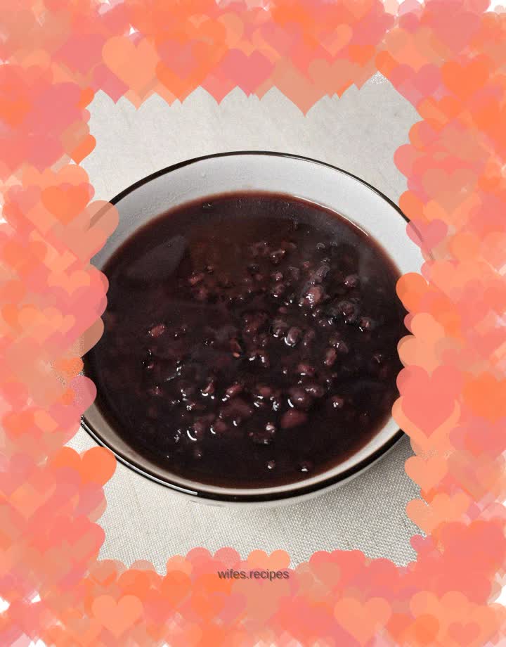 Black rice porridge