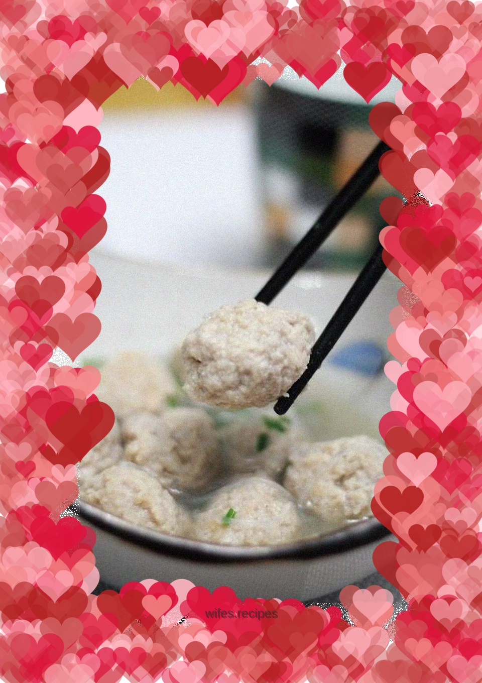 Vermicelli meatball soup