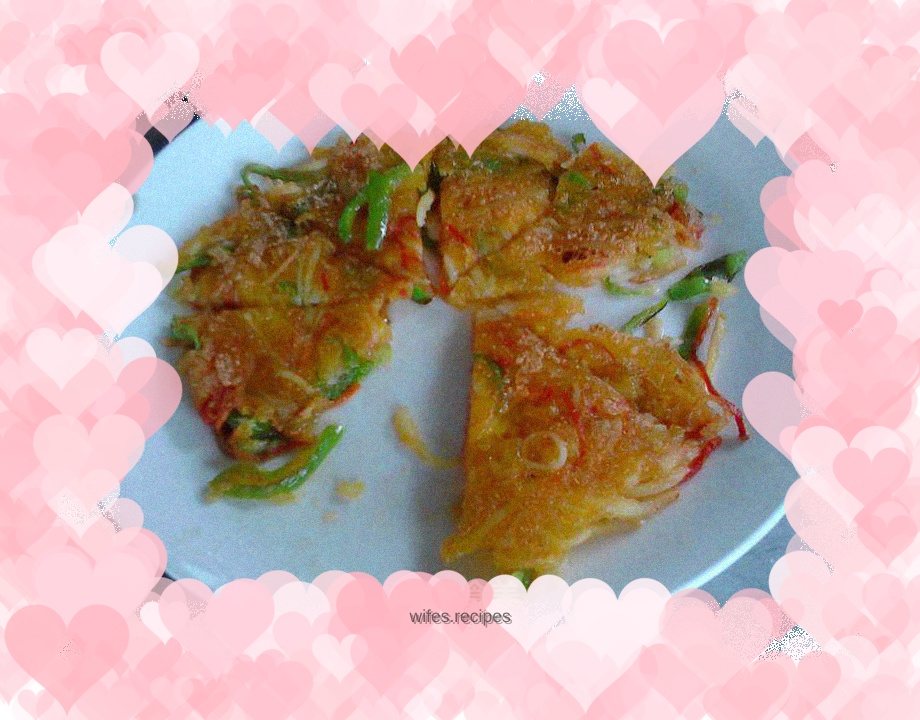 Shredded potato pancakes