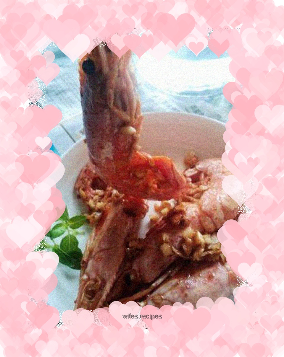 Summer passion ---- Wine-flavored Argentinian red shrimp