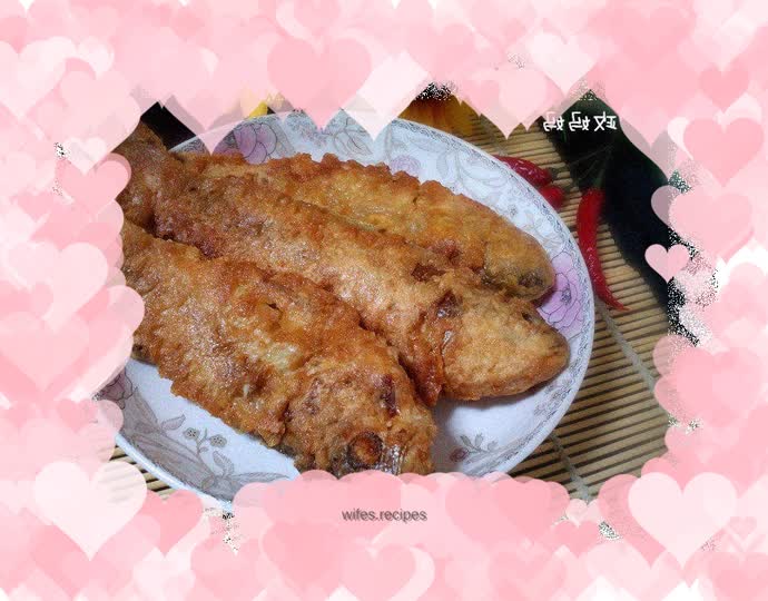 Pan-fried yellow croaker
