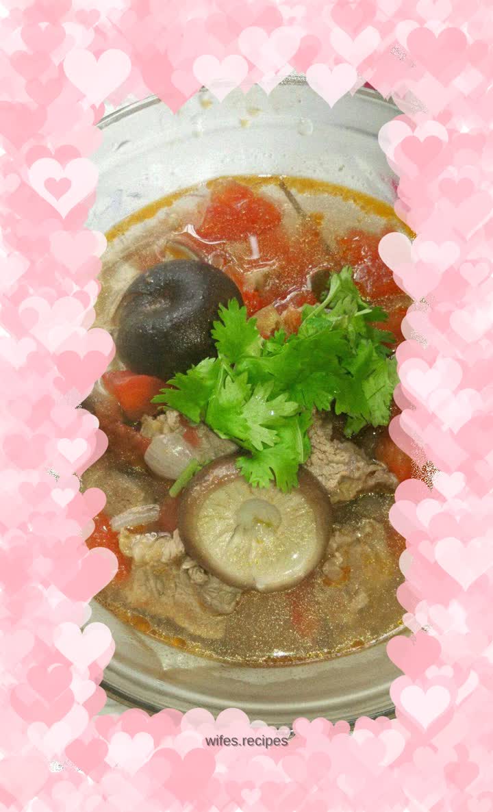 Tomato Beef Brisket Soup (Clear)