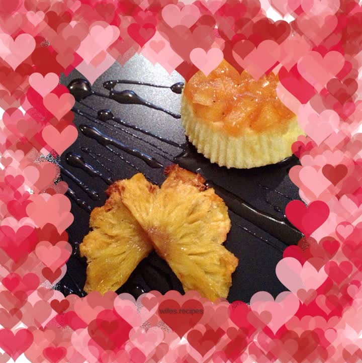 Caramel Pineapple Flip Mini Cake