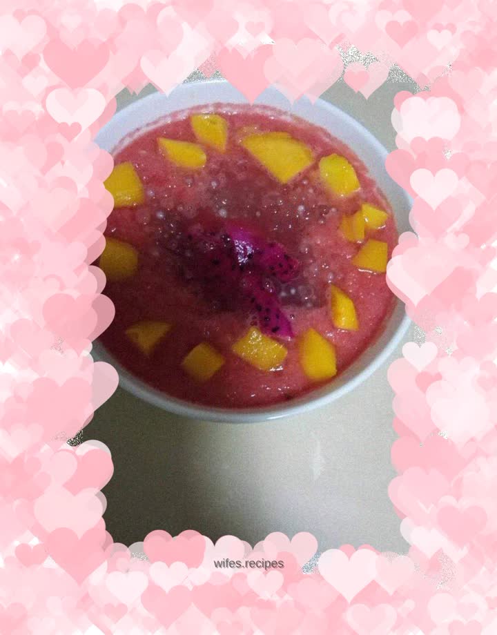 Watermelon Mango Sago