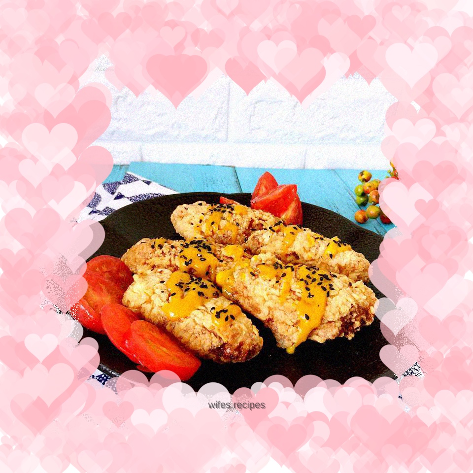 Honey Mustard Fried Chicken Wings