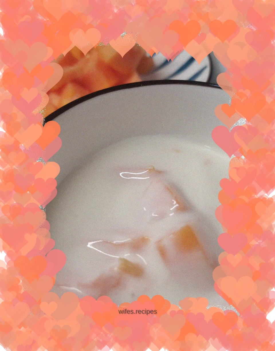 Papaya yogurt