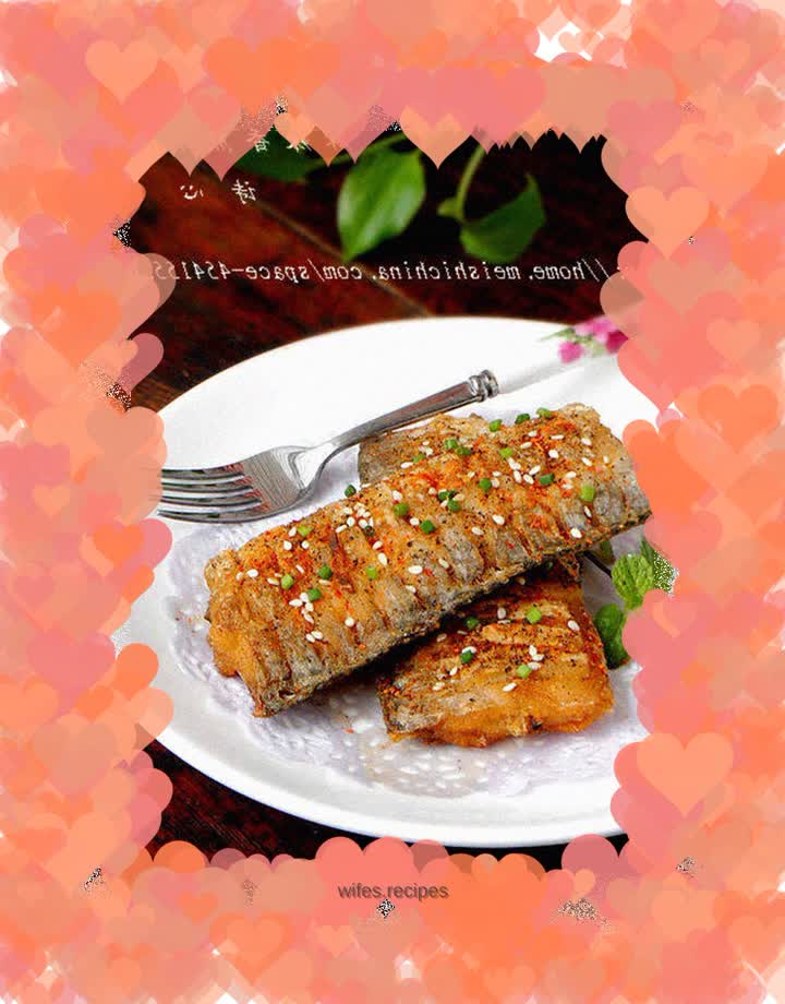 【Spicy Pan-fried Hairtail Fish】--- Crispy-skinned fish full of various flavors