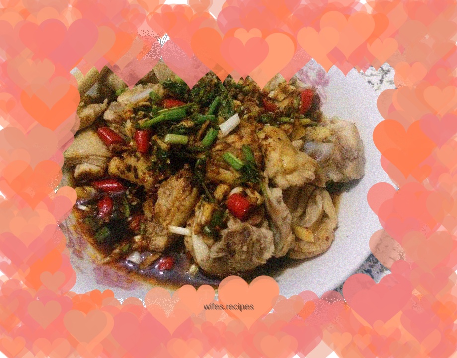 Homemade saliva chicken