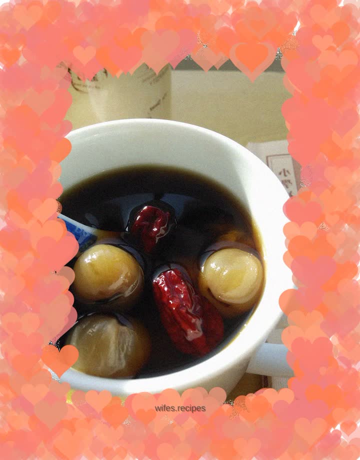 Longan, red dates and poplar