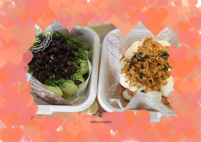 Internet celebrity bento box cake