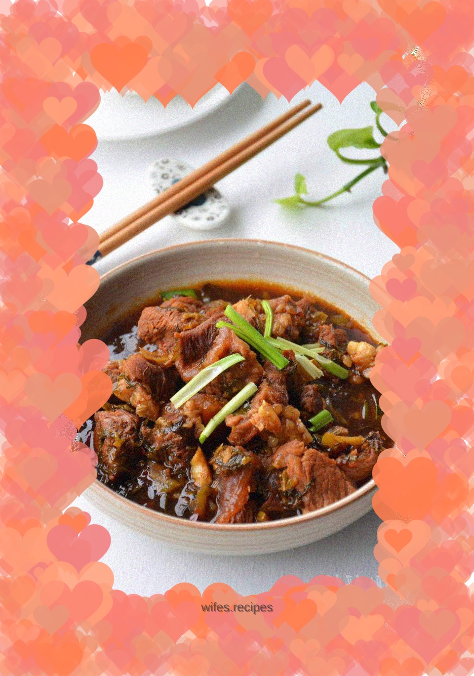 Sauerkraut and beef stew