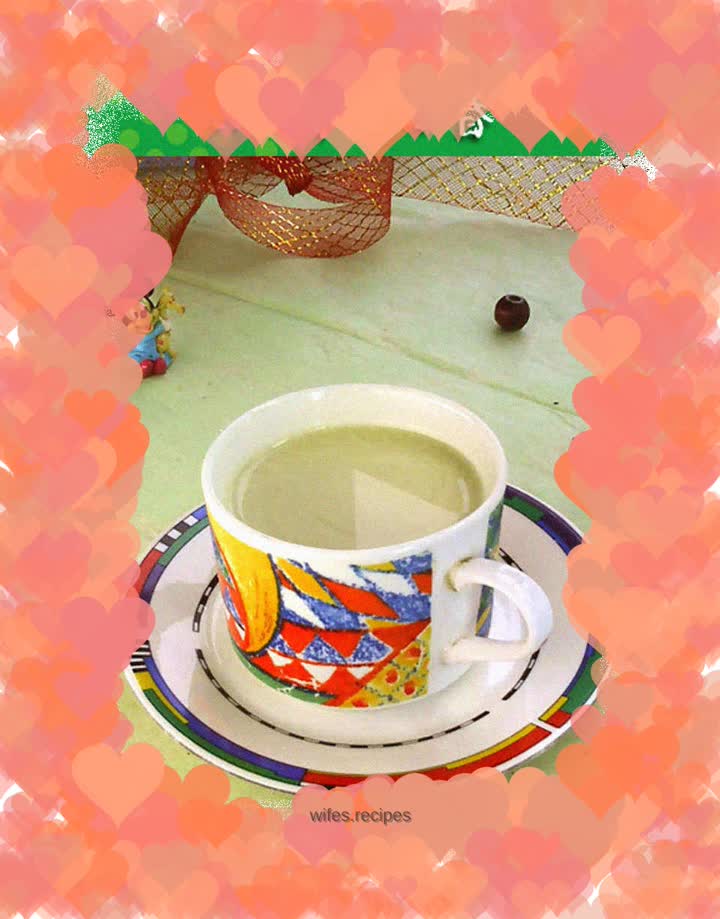 Pumpkin seed cooked bean milk