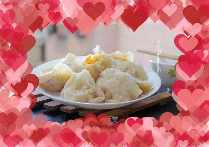 Dumplings stuffed with hanging melon