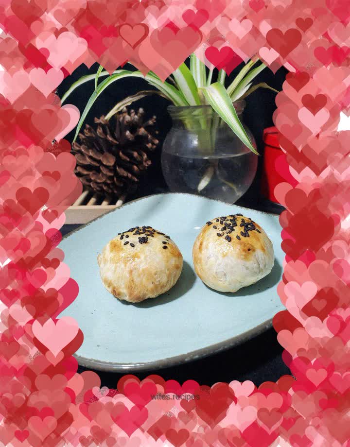 Purple sweet potato cake