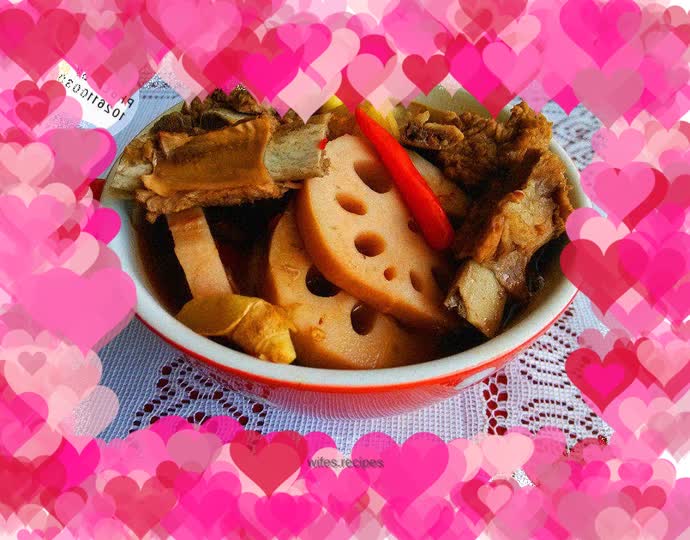 Lotus Root Braised Pork Ribs