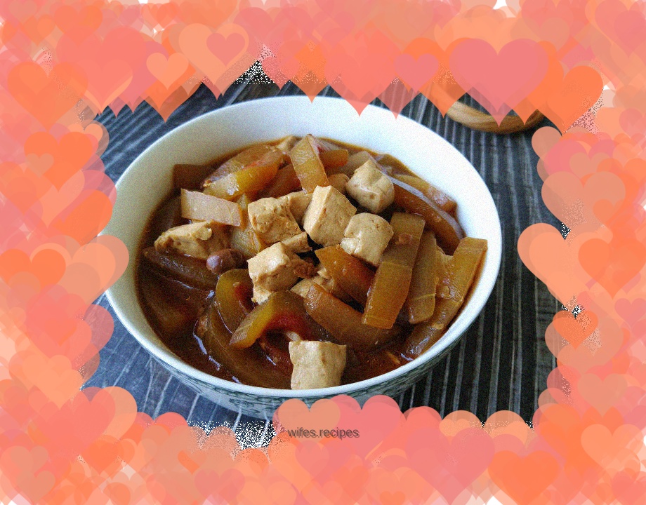 Tofu and Watermelon Sauce