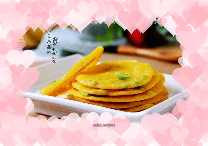 Scallion Cornmeal Pancakes