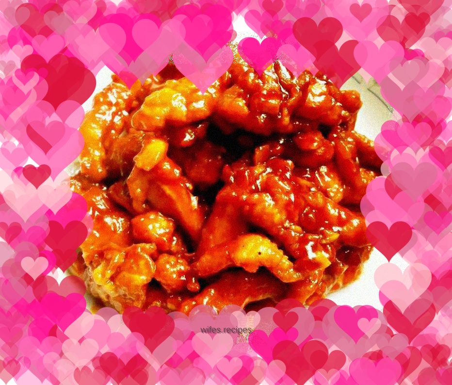 Sweet and sour chicken fillet