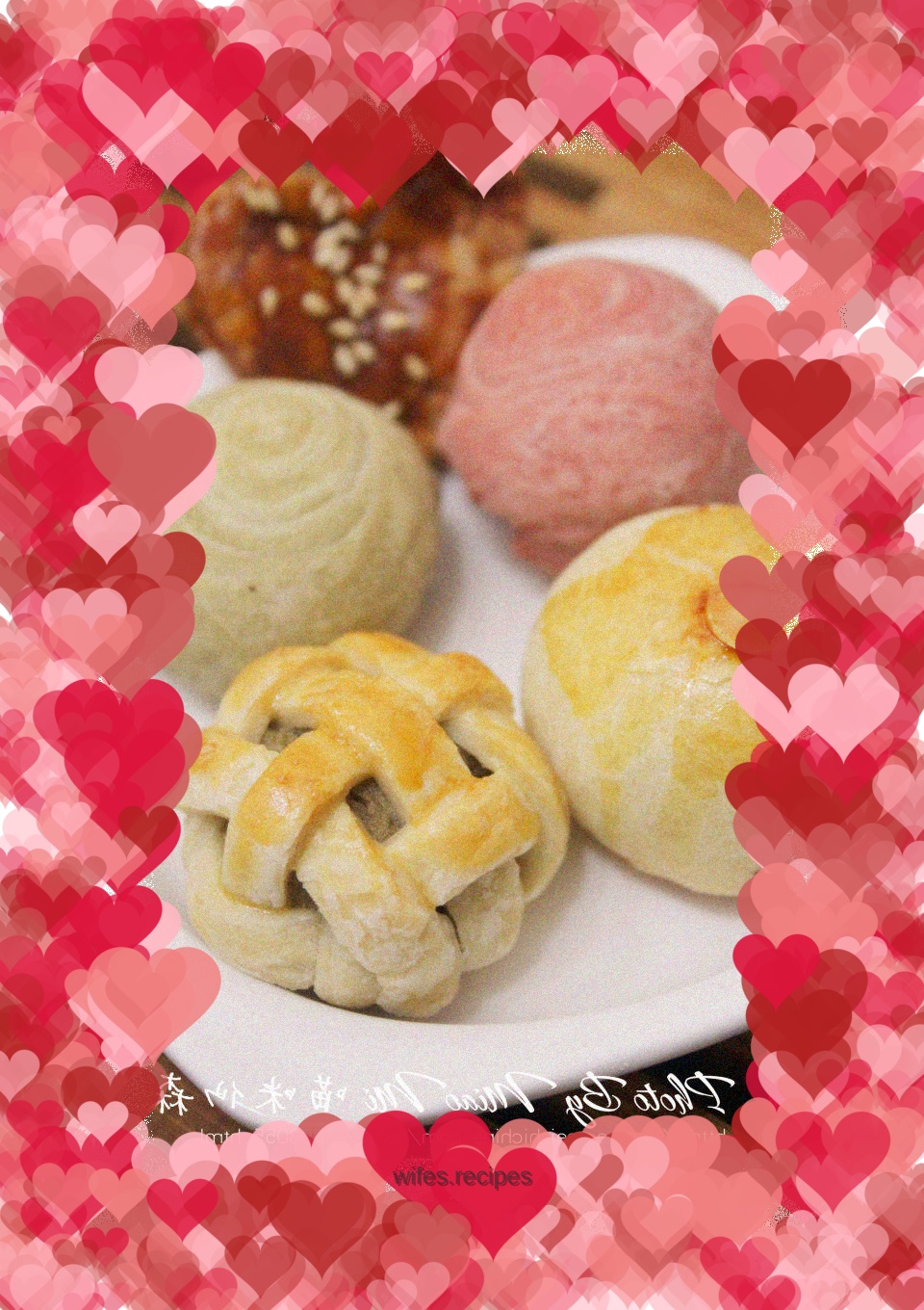 Sweet Chinese Valentine's Day - Crispy red bean (mung bean) cake