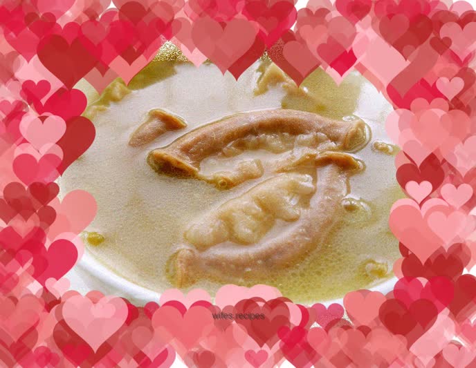 Mung bean vermicelli soup