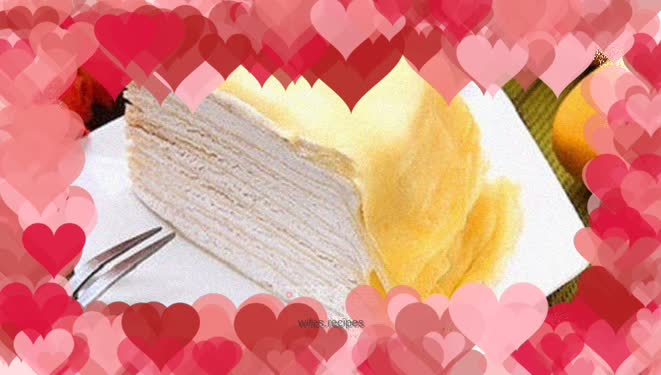 Silky durian layer cake