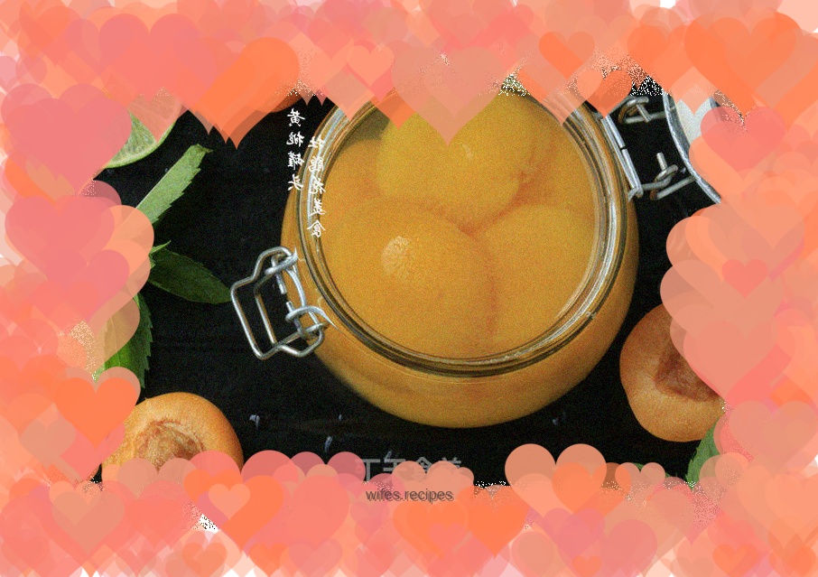 Canned Yellow Peach with Rock Sugar