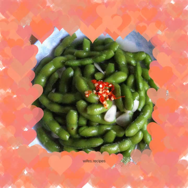 Boiled edamame
