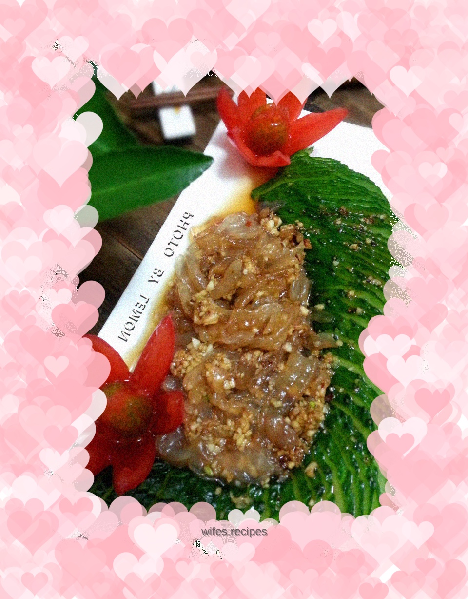 The gorgeous turn of cucumber ~ The gospel of healthy slimming for lazy people: cold jellyfish skin cucumber