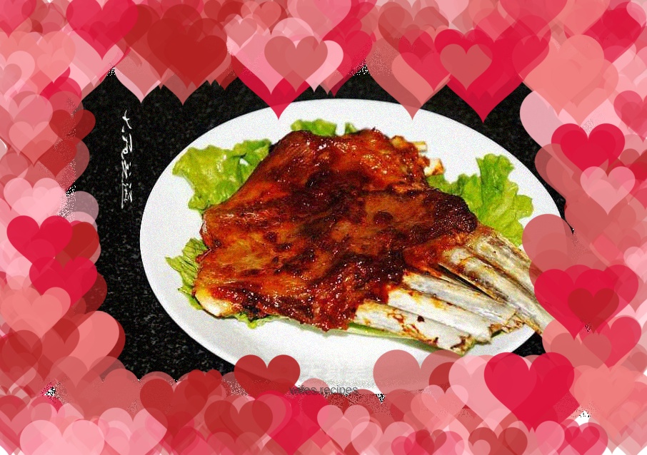 Spicy grilled lamb chops