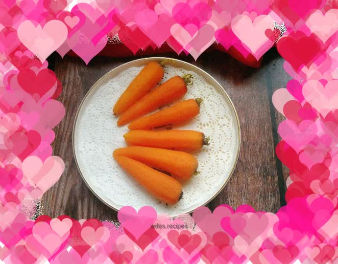 Steamed carrots