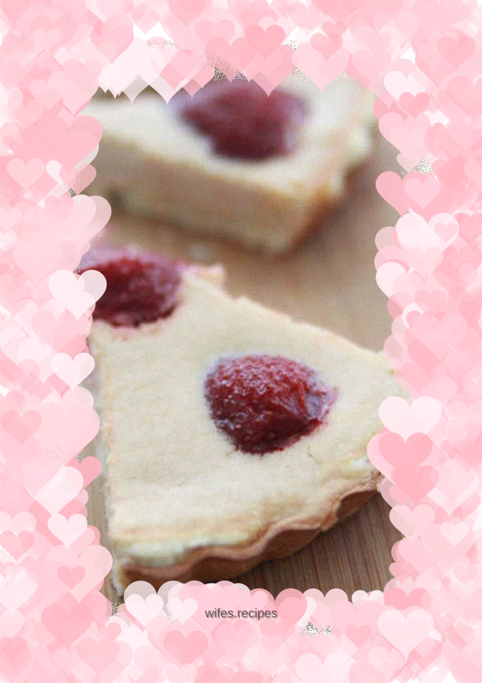 Strawberry cheese pie - super crispy pie crust, super rich pie filling