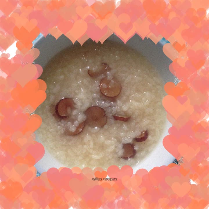 Red dates and rice porridge