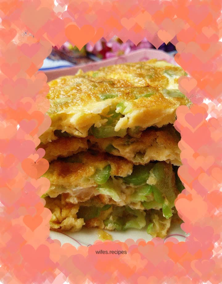 Bitter Melon Omelette