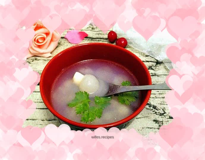 Winter melon and clam soup