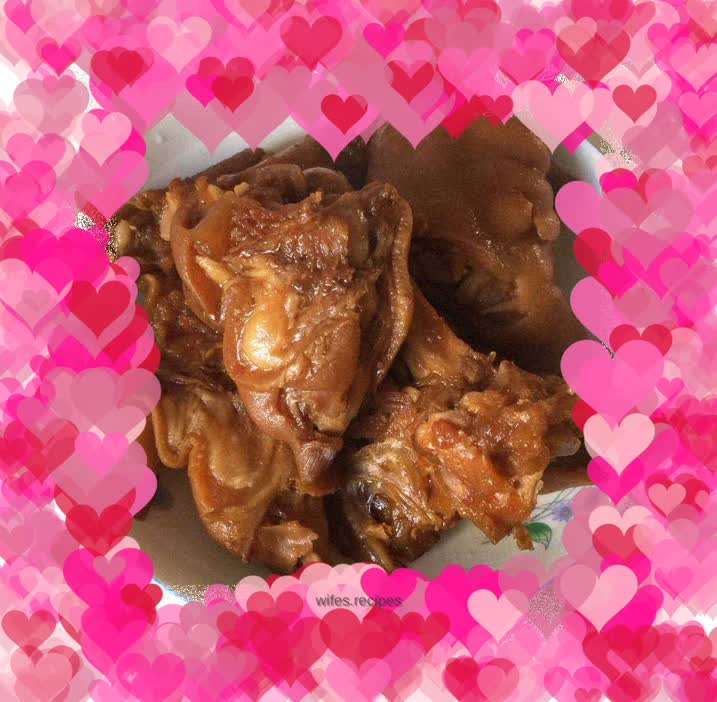 Orange Pork Trotters