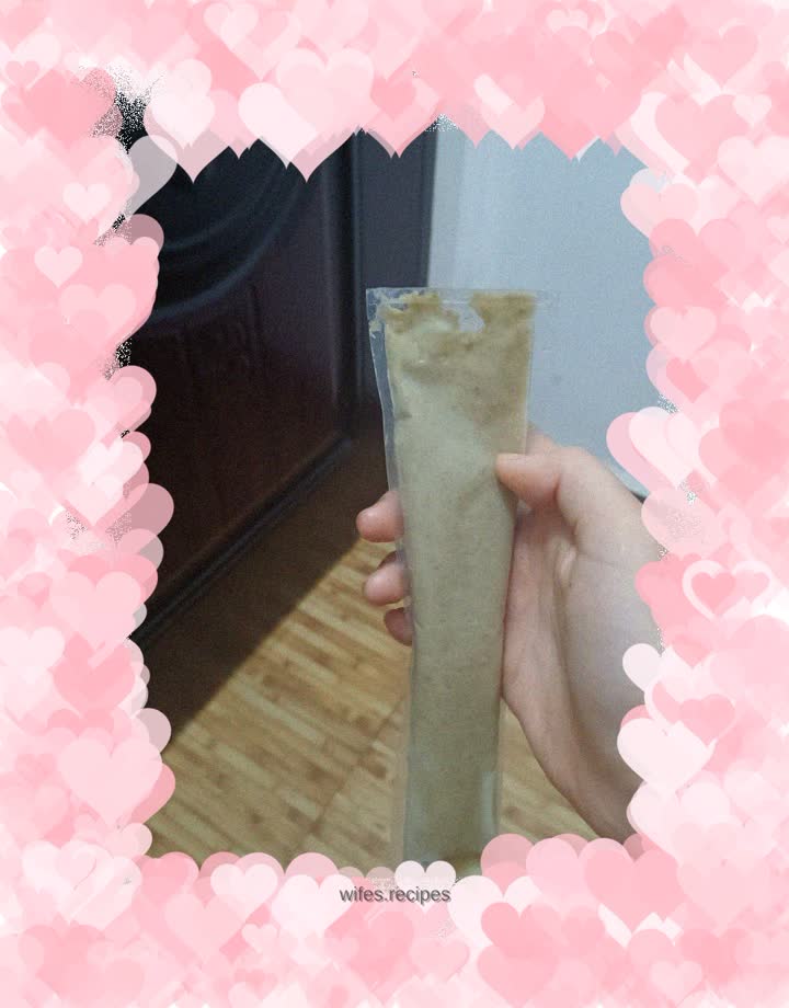 Mung Bean Milk Popsicle