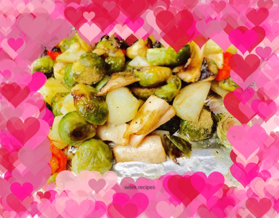 Roasted seasonal vegetables