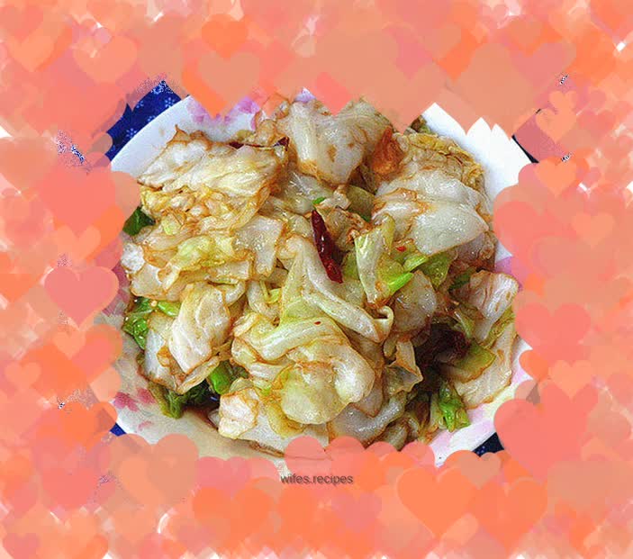 Cabbage in Oyster Sauce
