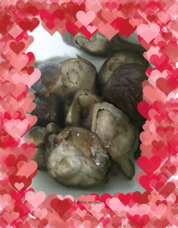 Pickled eggplant buds