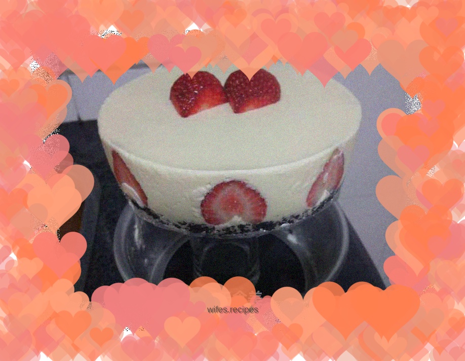 Plum jelly cheesecake (cake without oven)