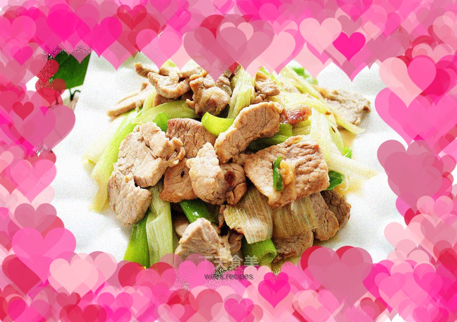 That refreshing and sweet old taste: Shandong cuisine classic fried pork with green onions