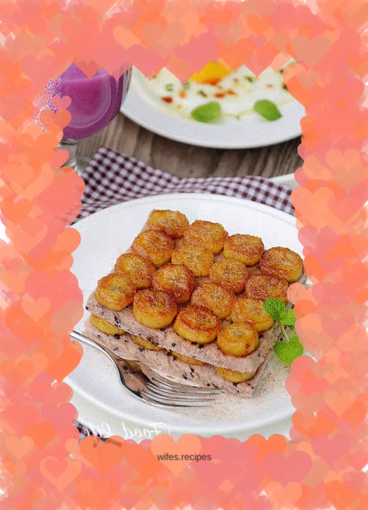 Purple Rice Banana Sandwich