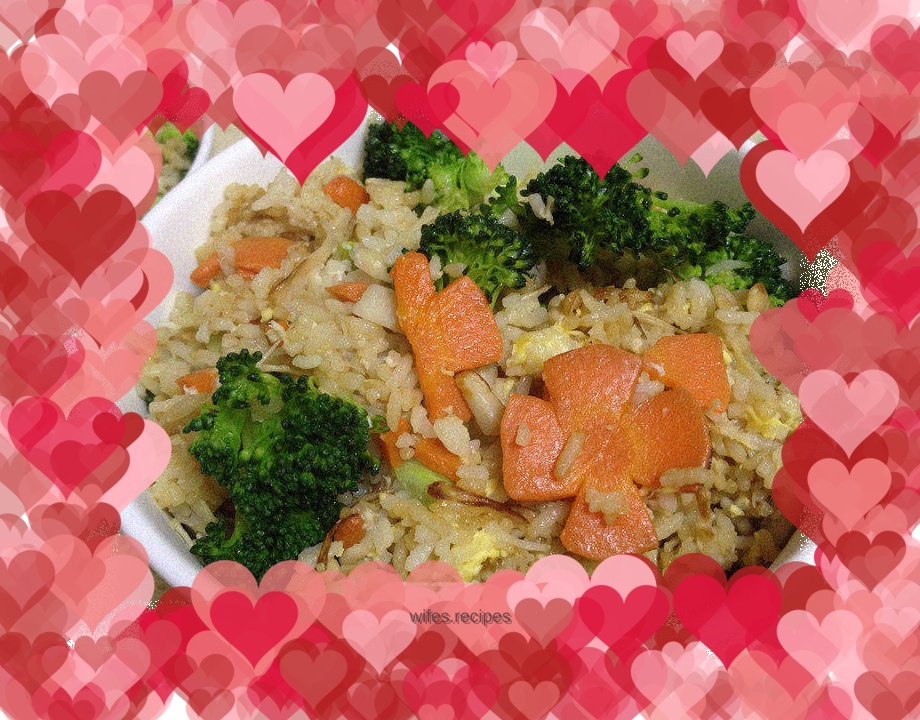 Mixed Mushrooms and Egg Fried Rice