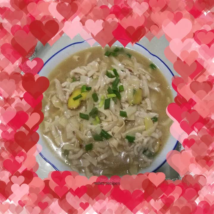 Cook three shredded shreds