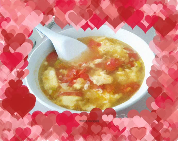 Tomato and egg soup