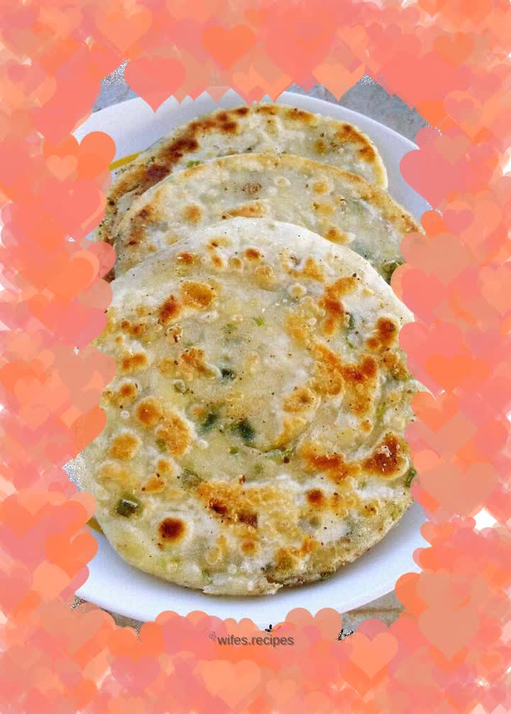 Salt and pepper scallion pancake